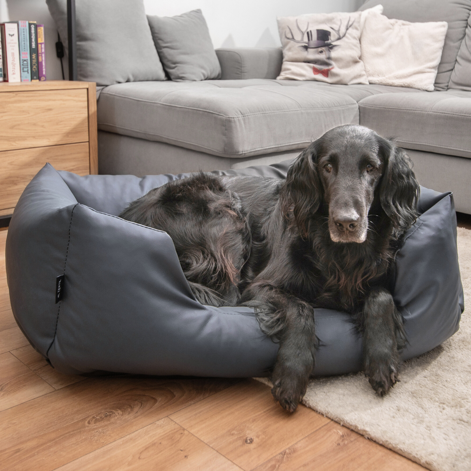 Legowisko dla psa z eko skóry MARIO