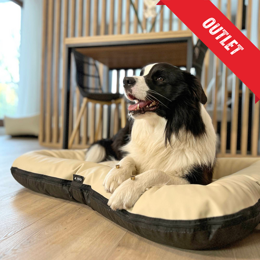 OUTLET Legowisko ponton dla psa z eko skóry ELLA 120x100 cm 140x120 cm