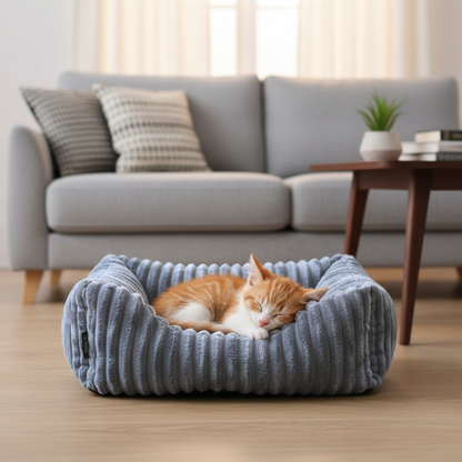 Pluszowe legowisko dla kota BELLA