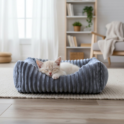Pluszowe legowisko dla kota BELLA