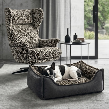 Ortopedyczne legowisko LEOPARD GLAM