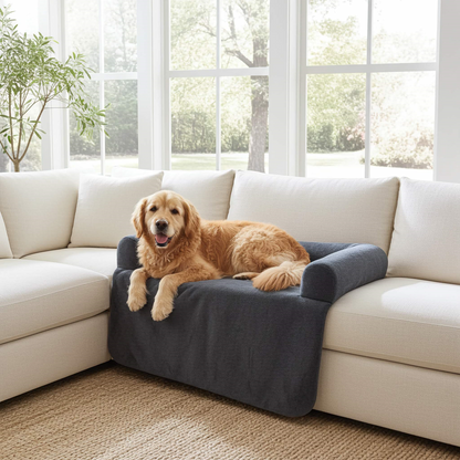 Przytulne legowisko na kanapę dla psa LARA