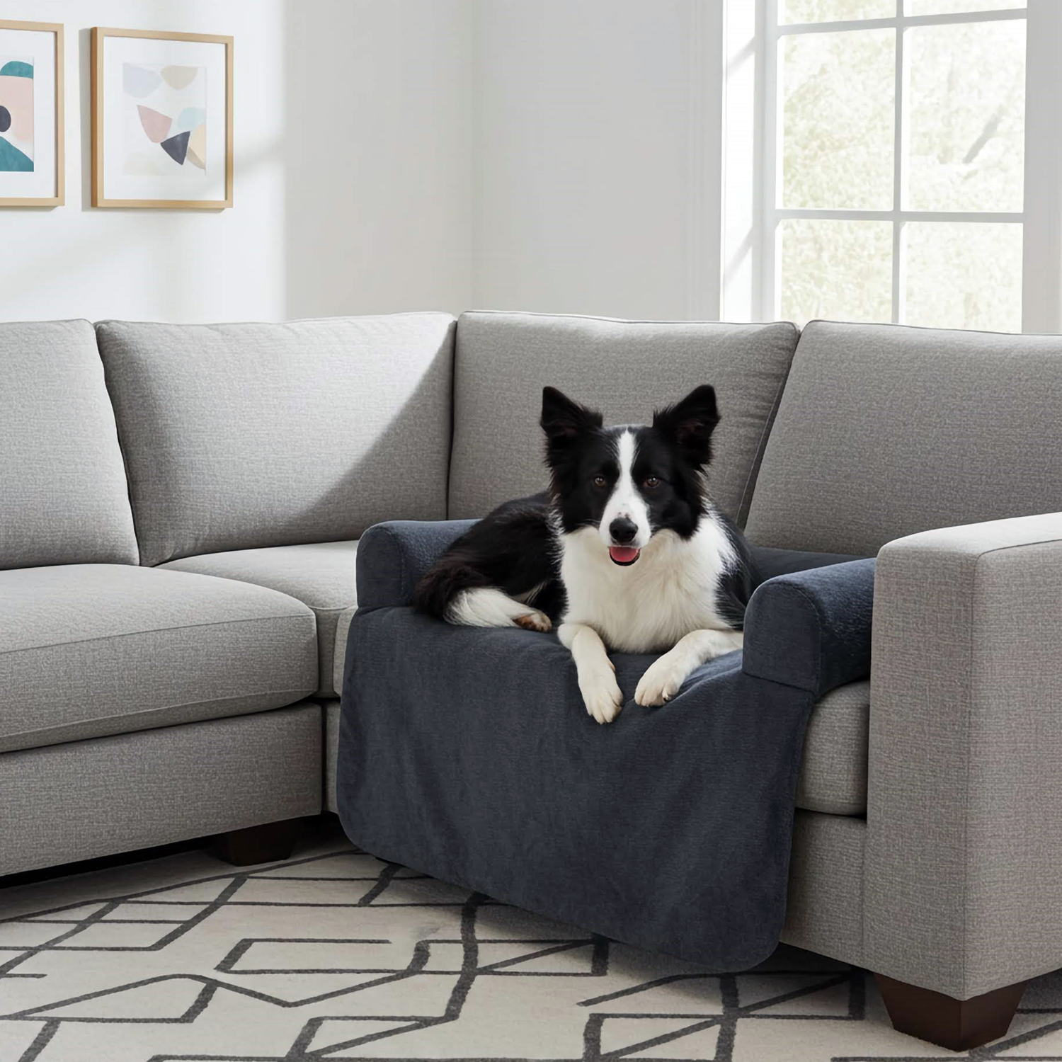 Przytulne legowisko na kanapę dla psa LARA