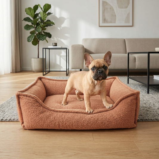 Seria PREMIUM - antystresowe legowisko dla psa boucle LEO