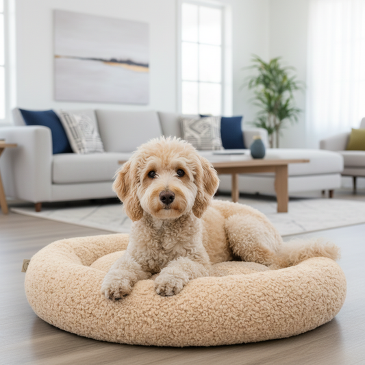 Ortopedyczne przytulne legowisko dla psa Mia