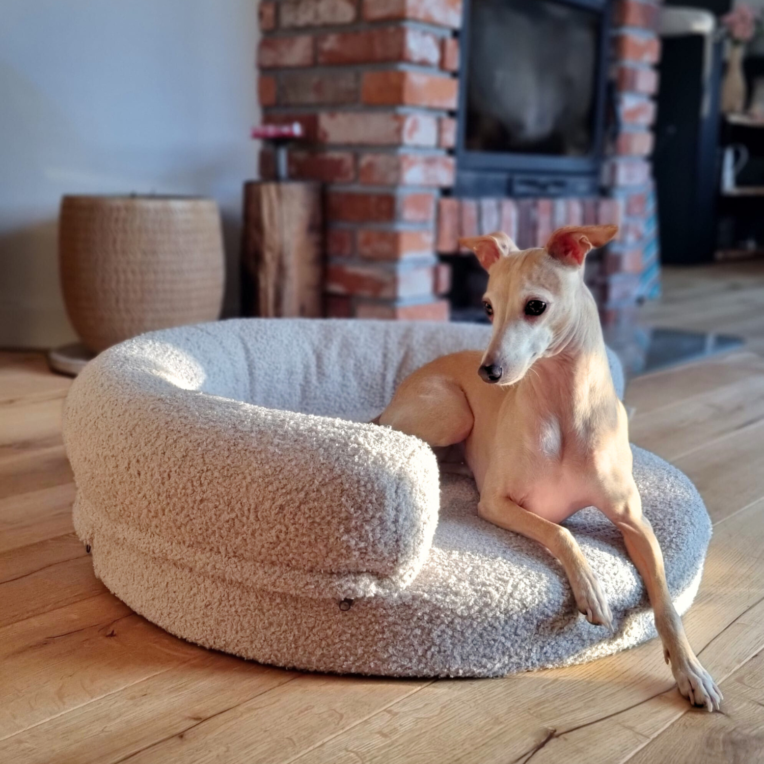 Seria PREMIUM - legowisko boucle dla psa JEFFY