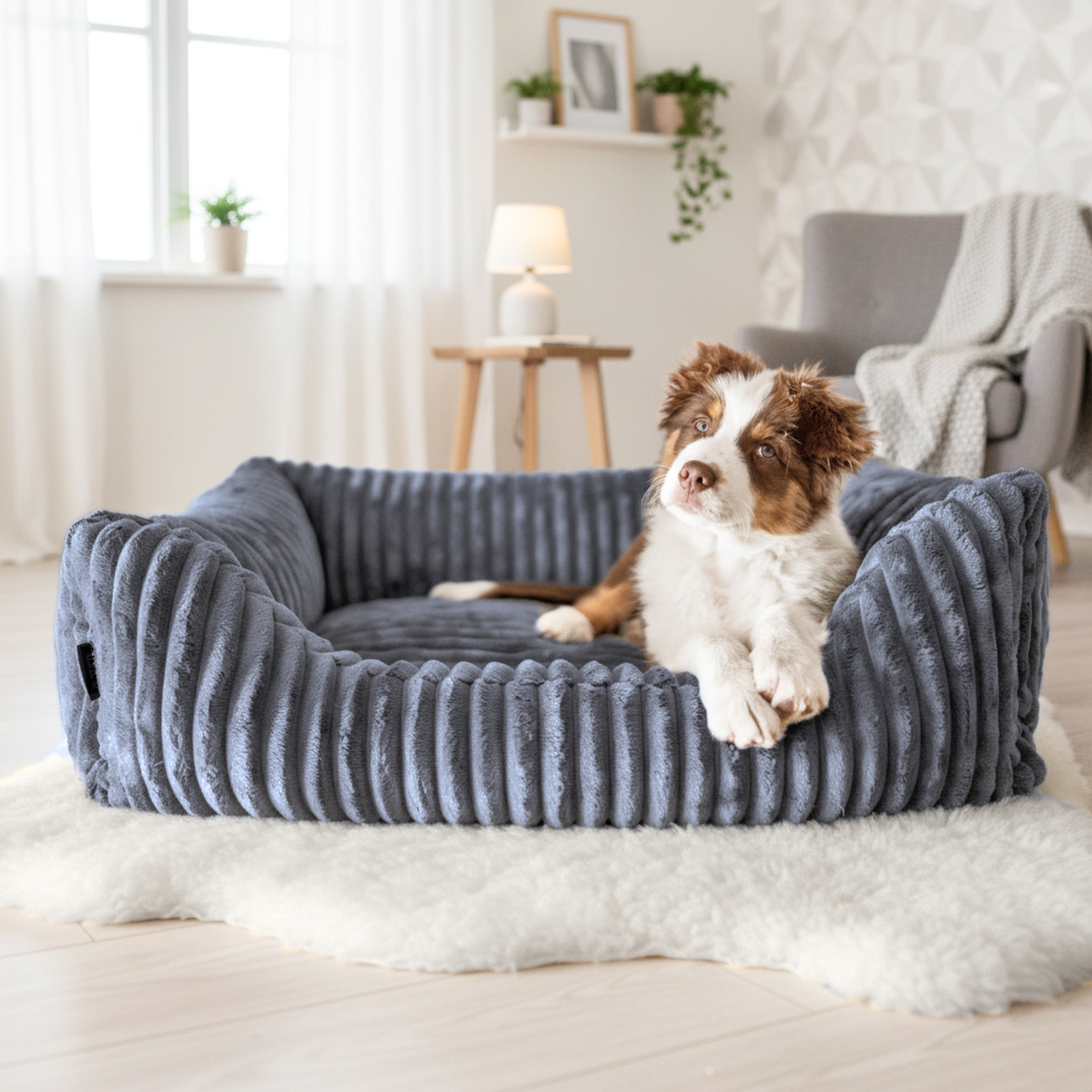 Pluszowe legowisko dla psa BELLA