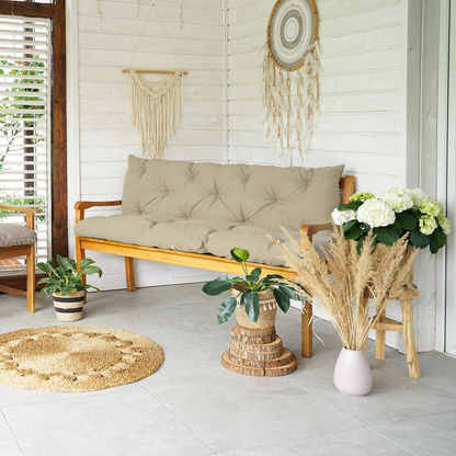 PREMIUM Poduszki na meble ogrodowe UV- i wodoodporne z oparciem (dwustronne)