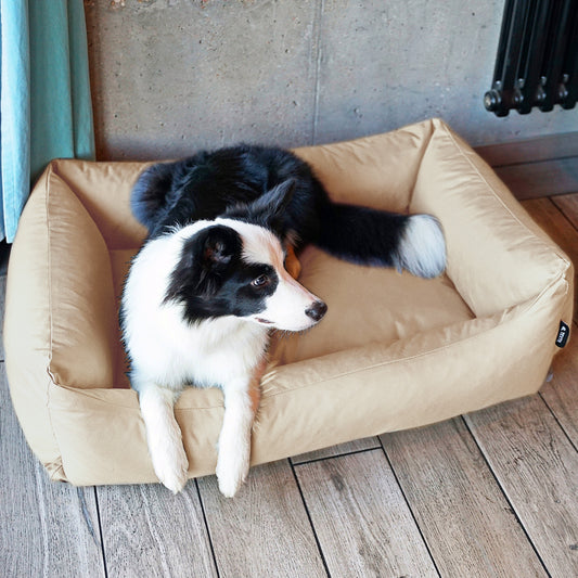 OUTLET wodoodporne legowisko dla psa KOKO, rozmiar 2: 100x80 cm, kolor: beż